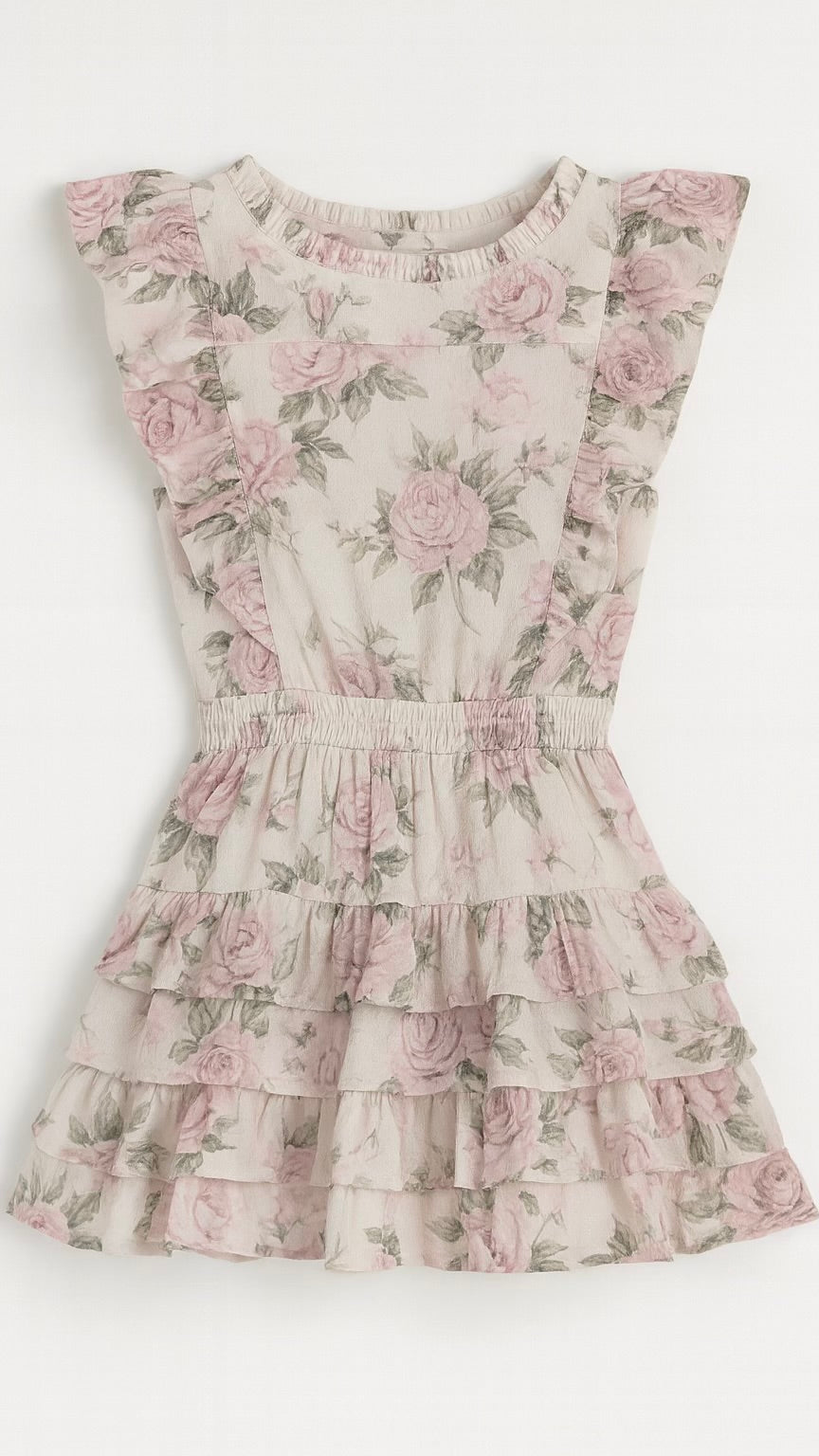 Gustavia Dress in Dusty Rose