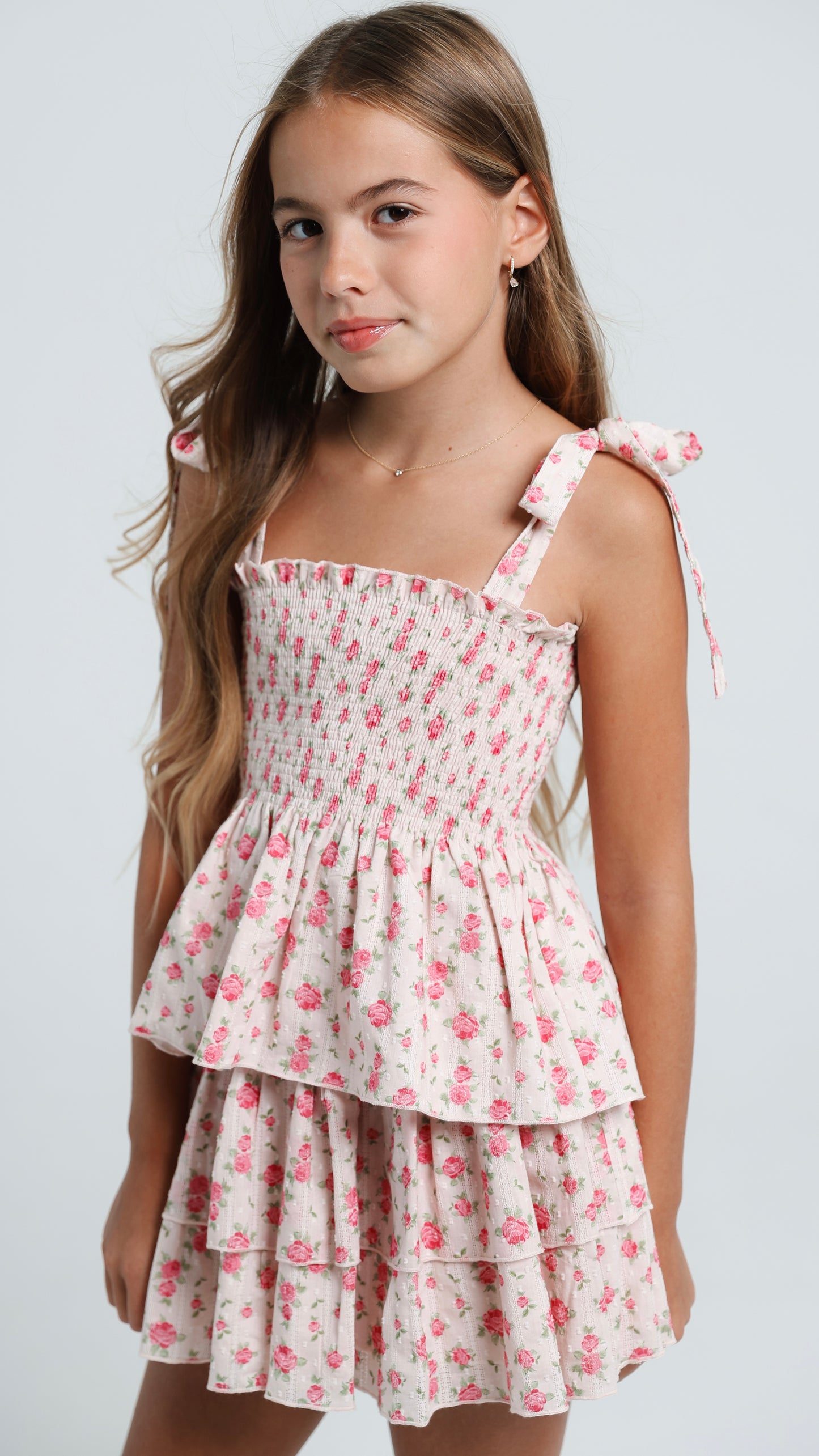 Gigi Skirt in Petite Rose