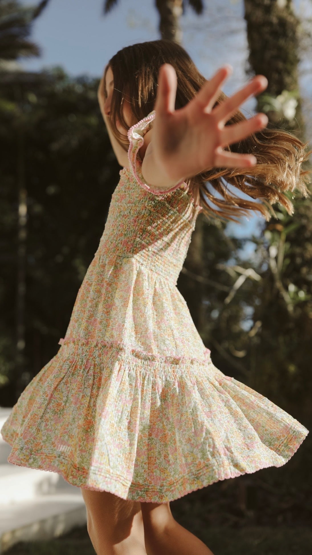 Stella Dress in Garden Sorbet
