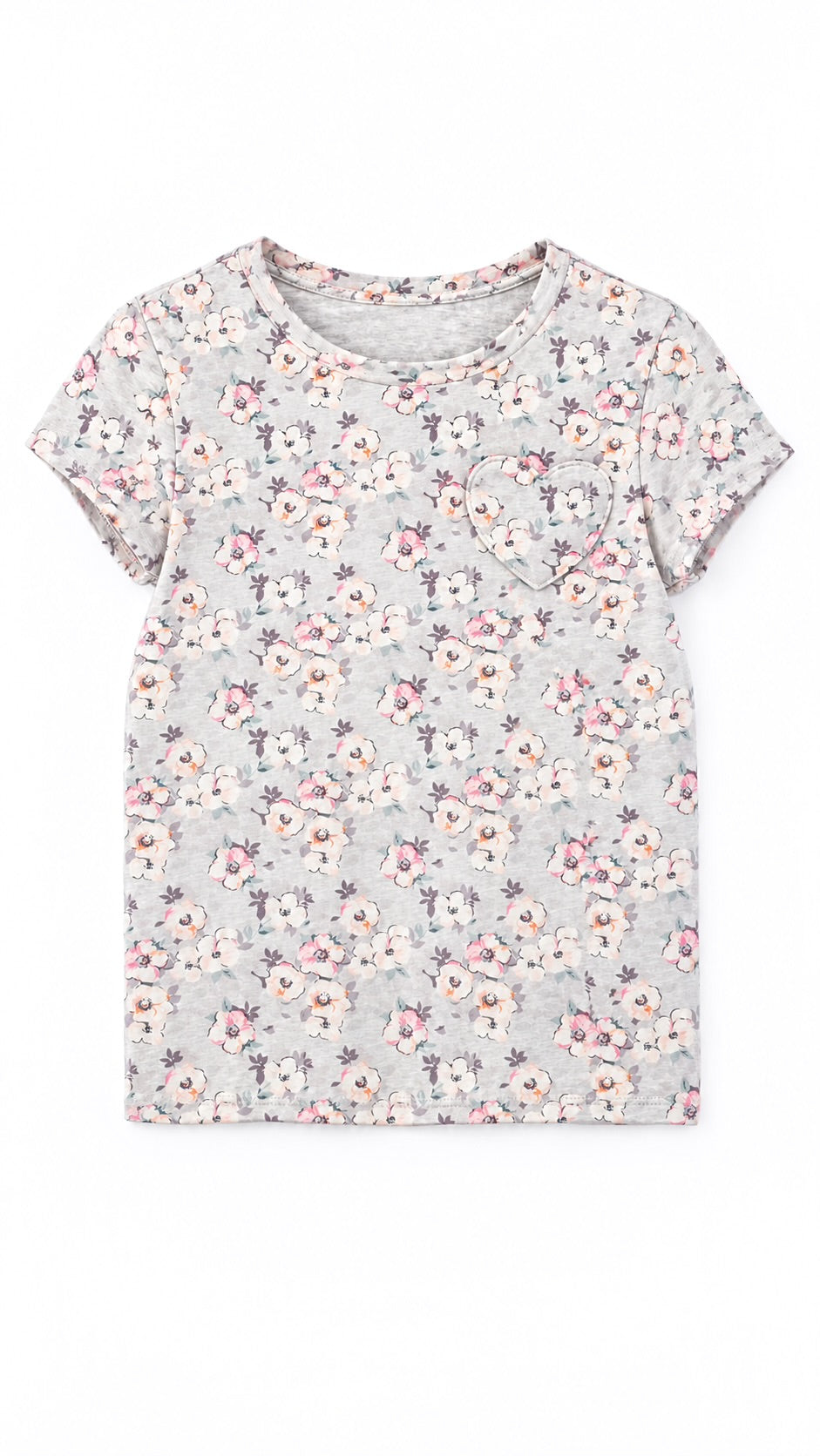 T-Shirt in Blush Meadow