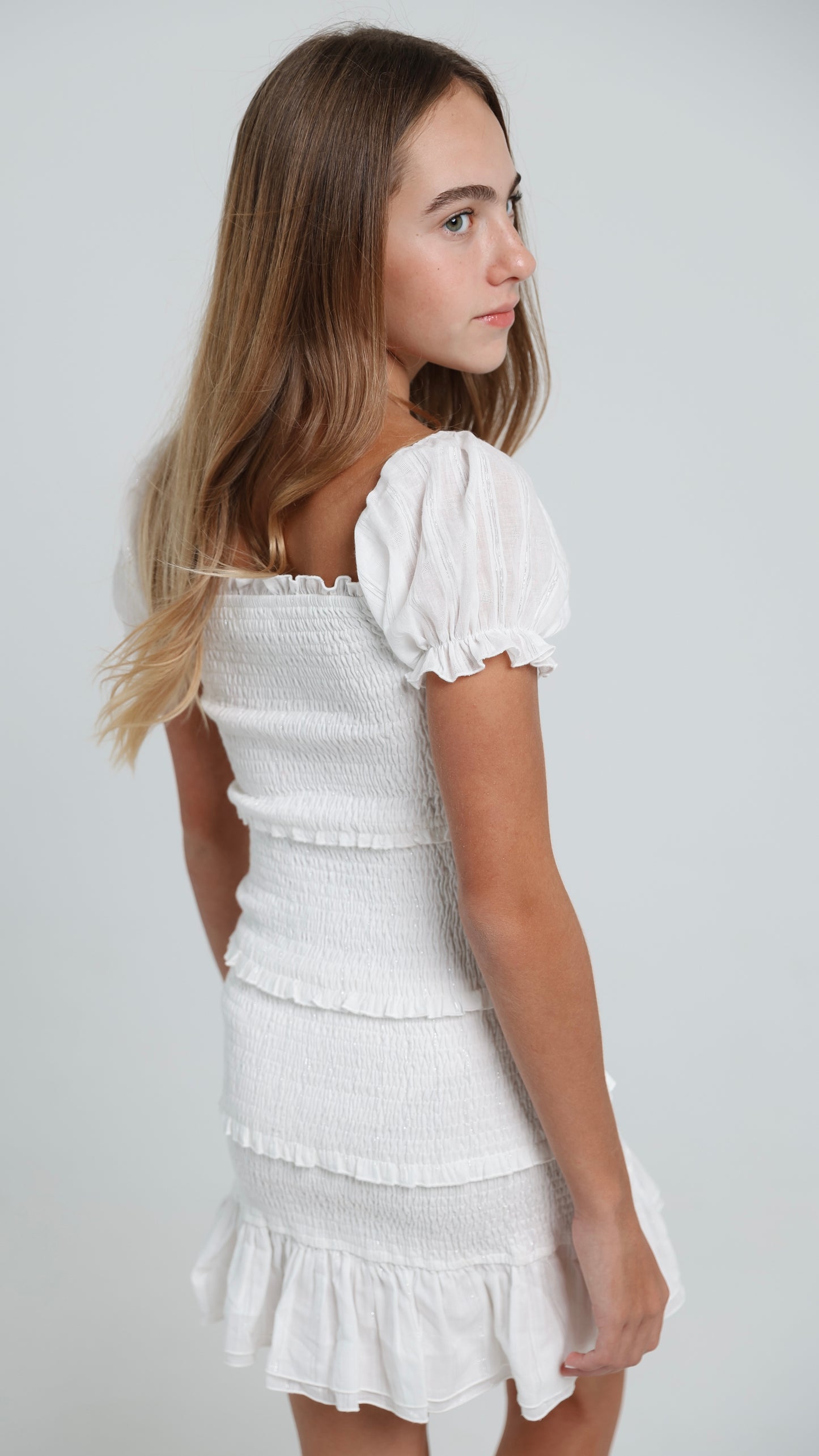 Milou Dress White