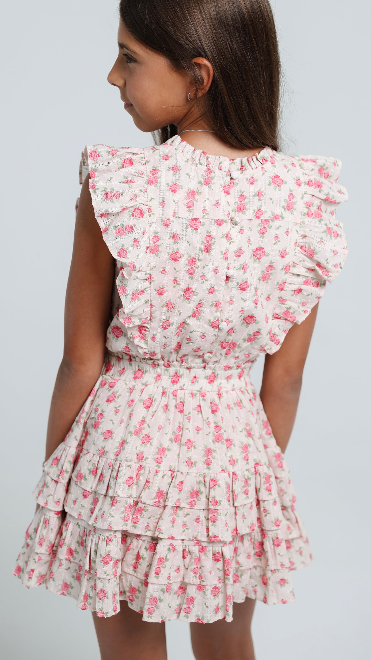 Gustavia Dress in Petite Rose