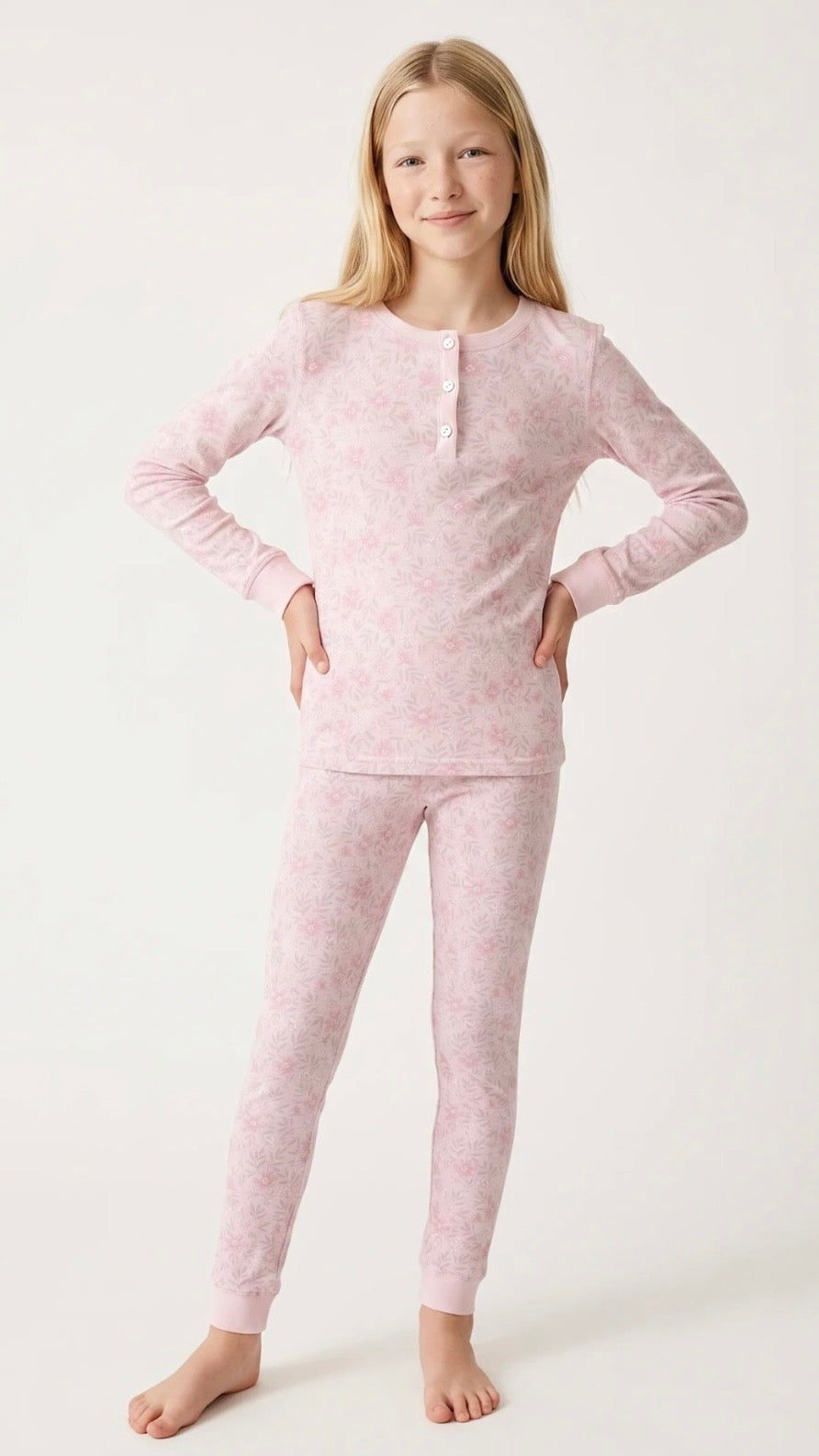 Pajamas Pink Posy