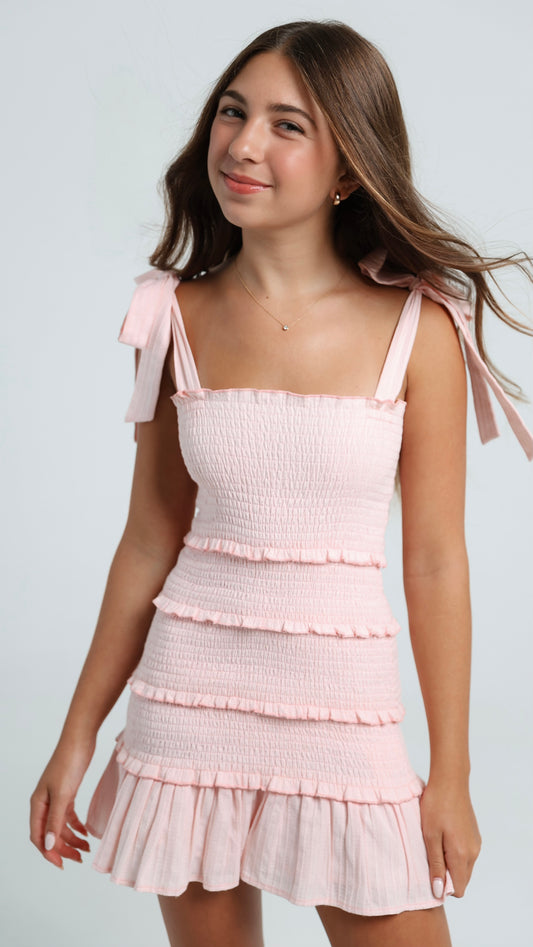 Reine Dress in Pink