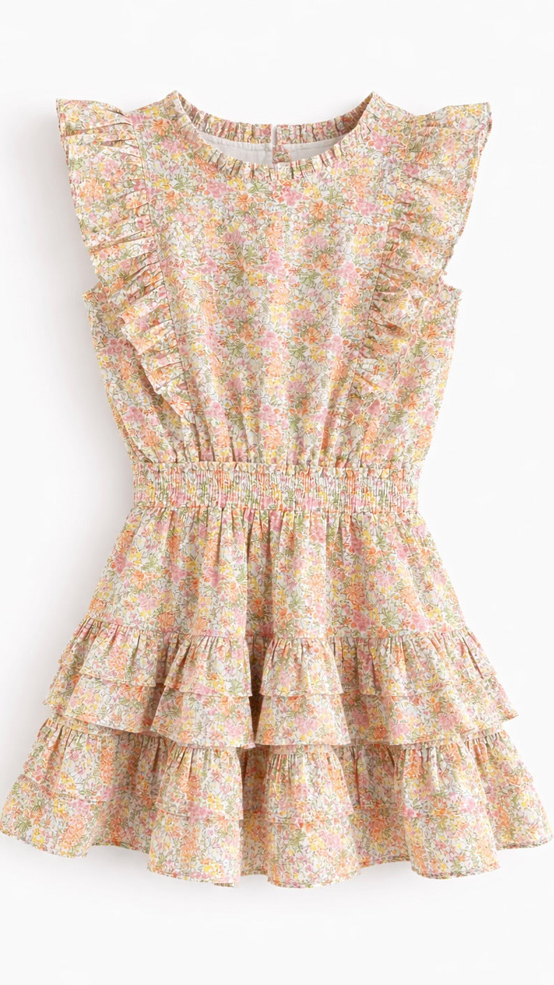 Gustavia Dress in Garden Sorbet