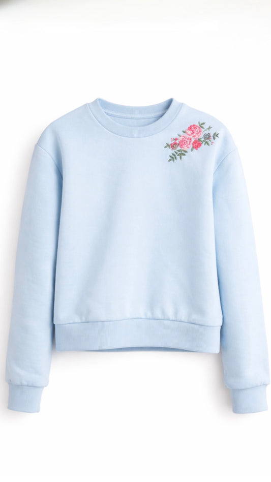 Epi Flower Sweatshirt Blue