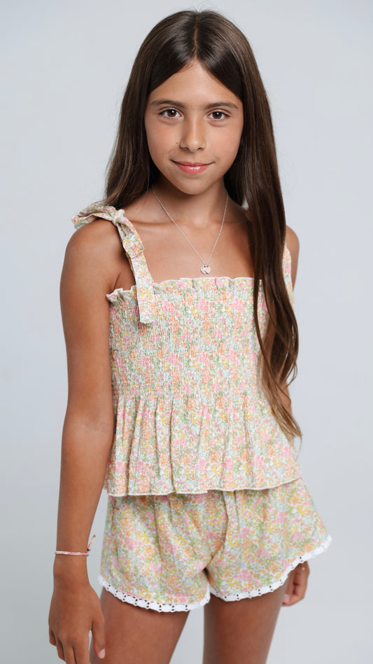 Gigi short in Garden Sorbet