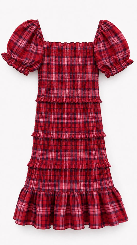 Milou Dress Plaid