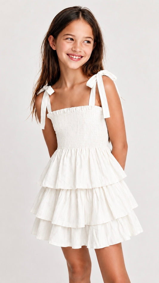 Gigi Skirt White