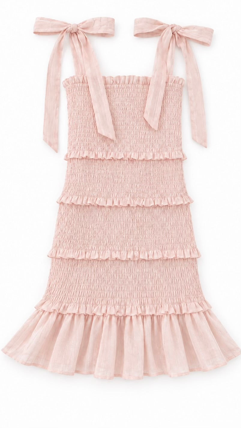 Reine Dress Baby Pink