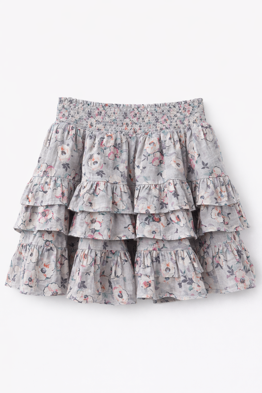 Saline Skirt in Blush Meadow