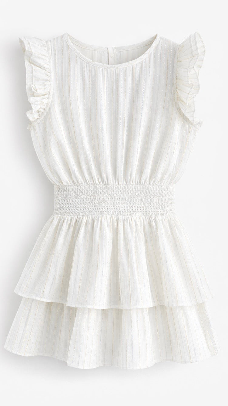 Marigot Dress in White