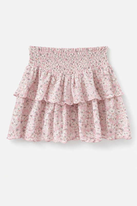 Eden Skirt Blush Meadow Pink