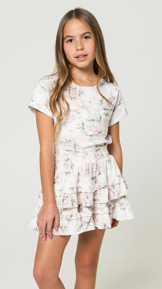 Saline Skirt Dusty Rose