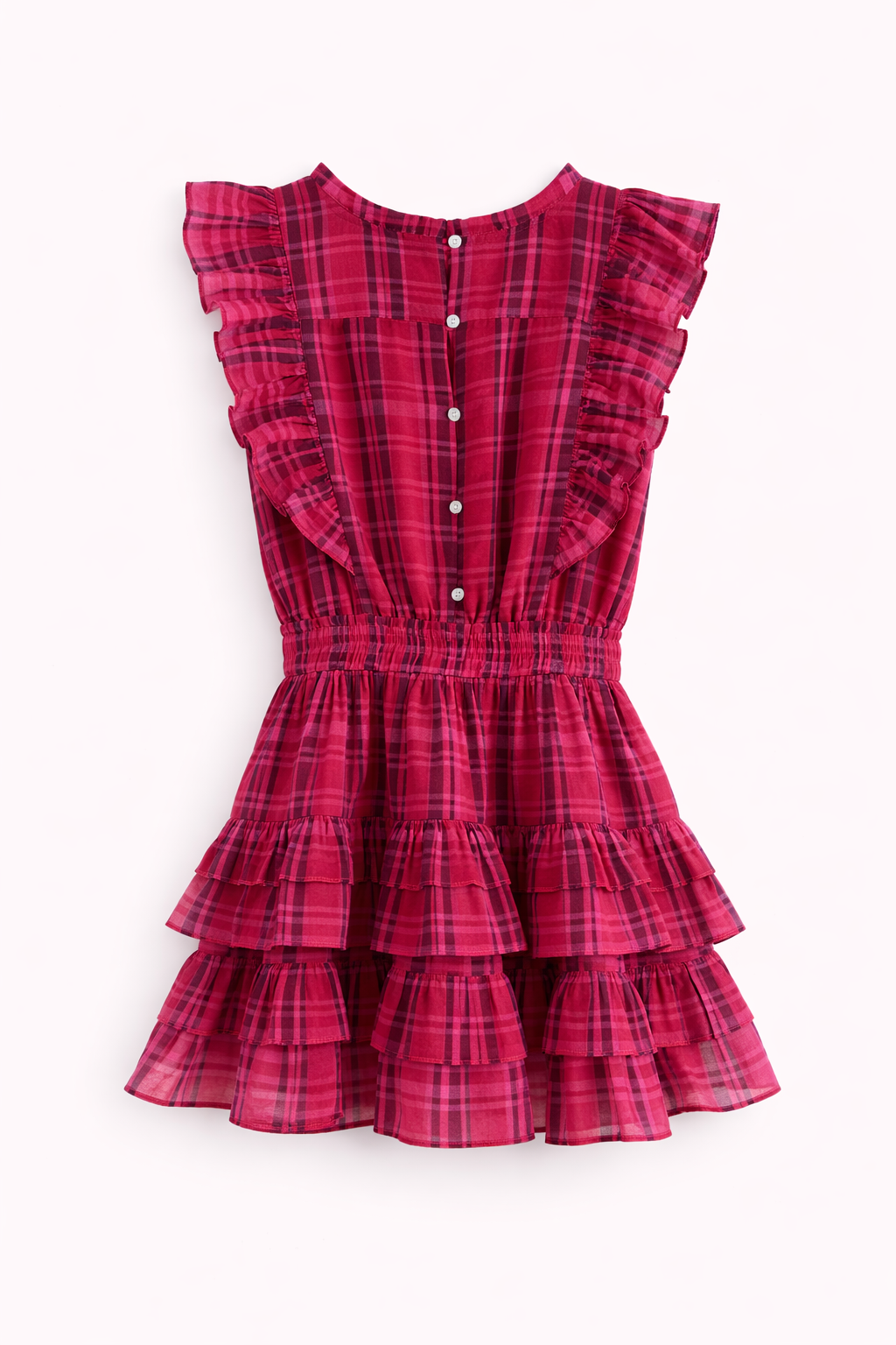 Gustavia Dress in Plaid