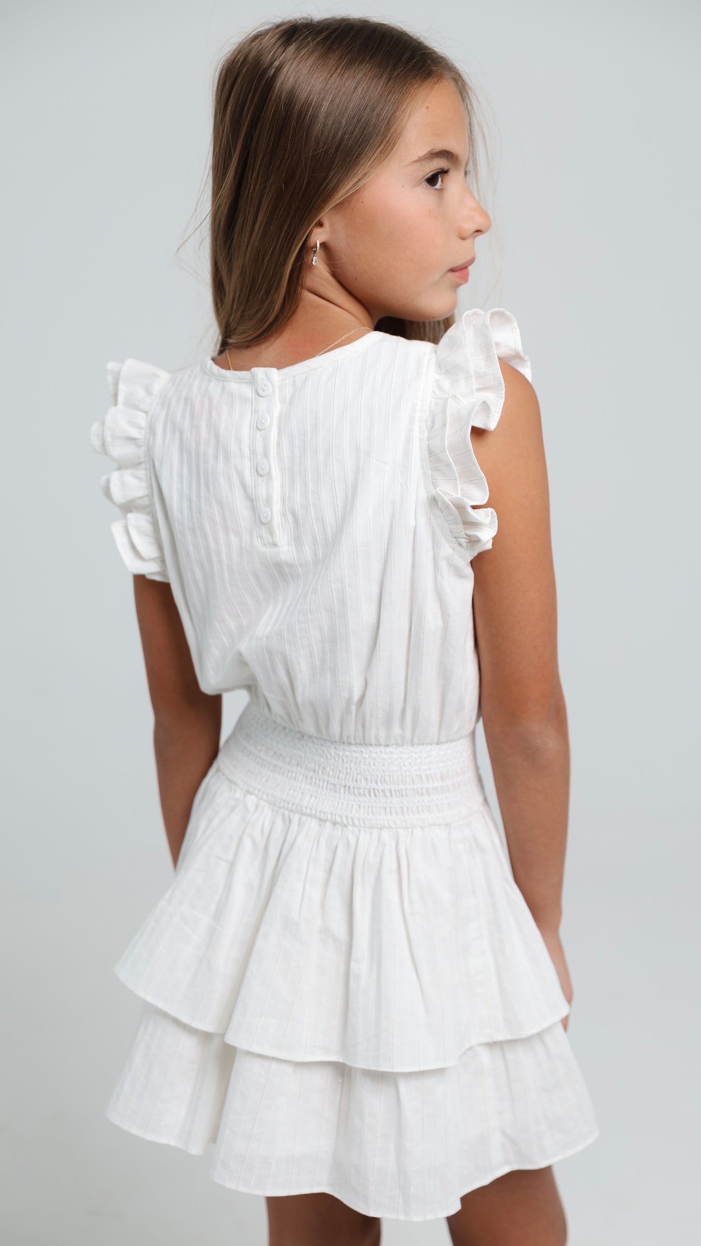 Marigot Dress in White